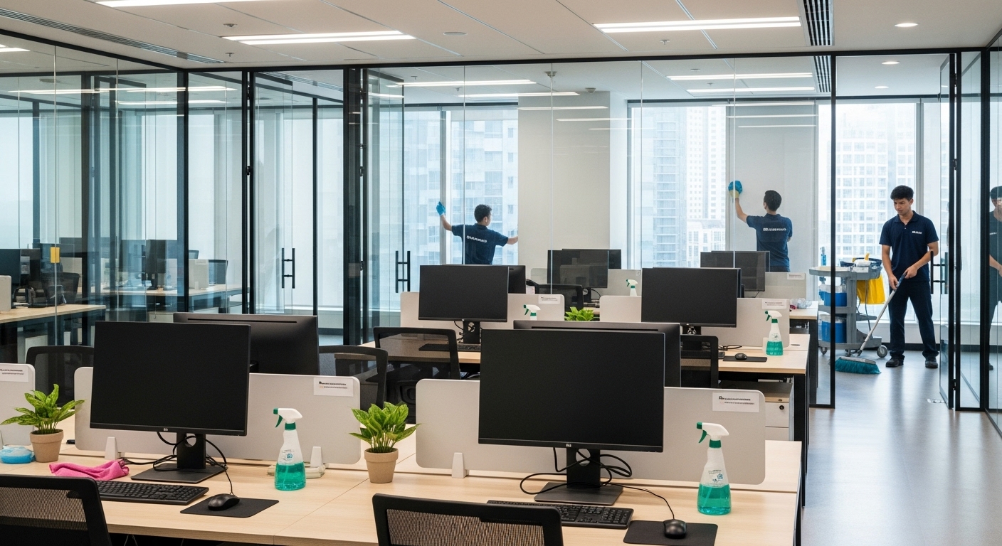 Professional office cleaning service